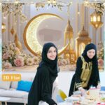 Moon Backdrop Hanging Decor For Wall Decoration - Image 5